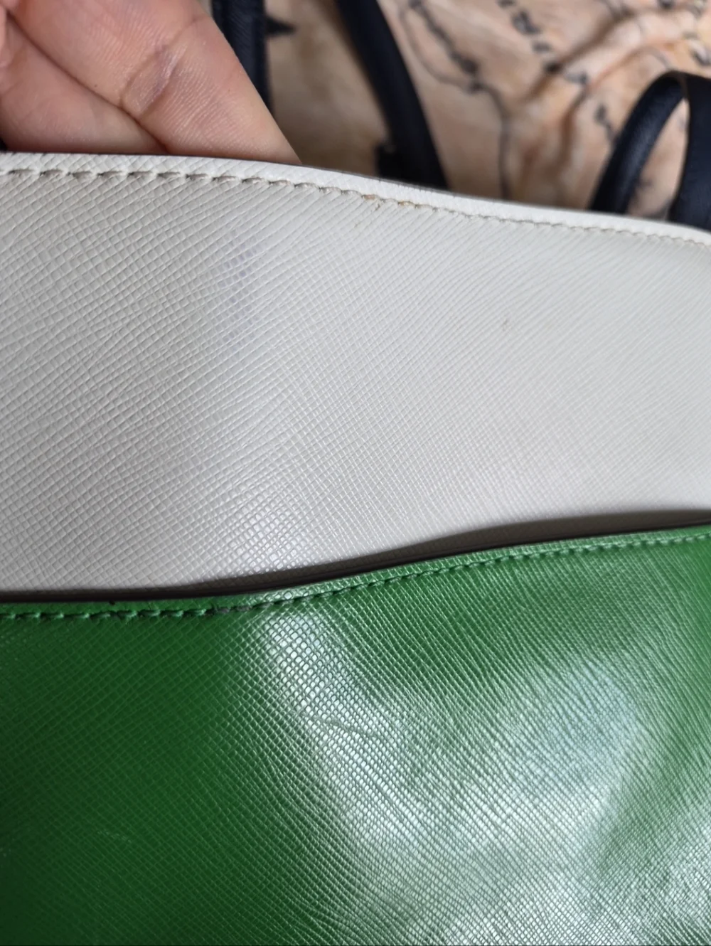 Kate Spade New York Staci Colorblock Large Tote Green